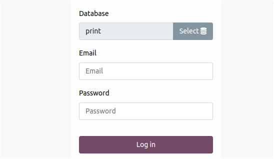 Odoo Credentials